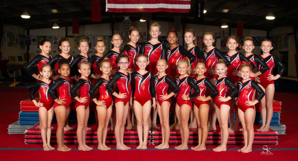 Gem City's Level 3 Gymnastics Team