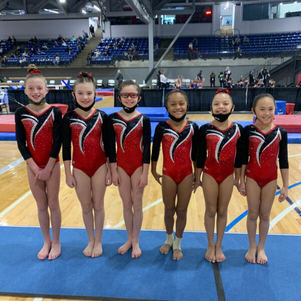 Gymnasts Start Competition Season in Kansas City Gem City Gymnastics