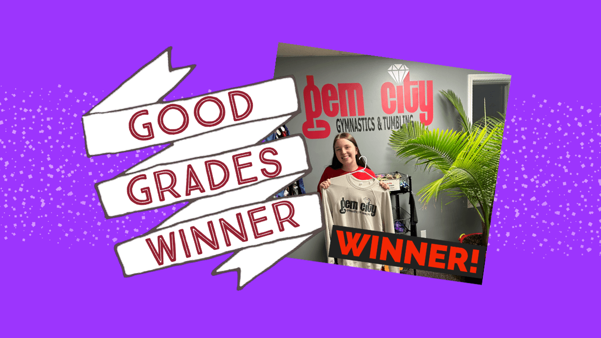 Elizabeth Drew Gem City’s Latest Good Grades Quarterly Drawing Winner